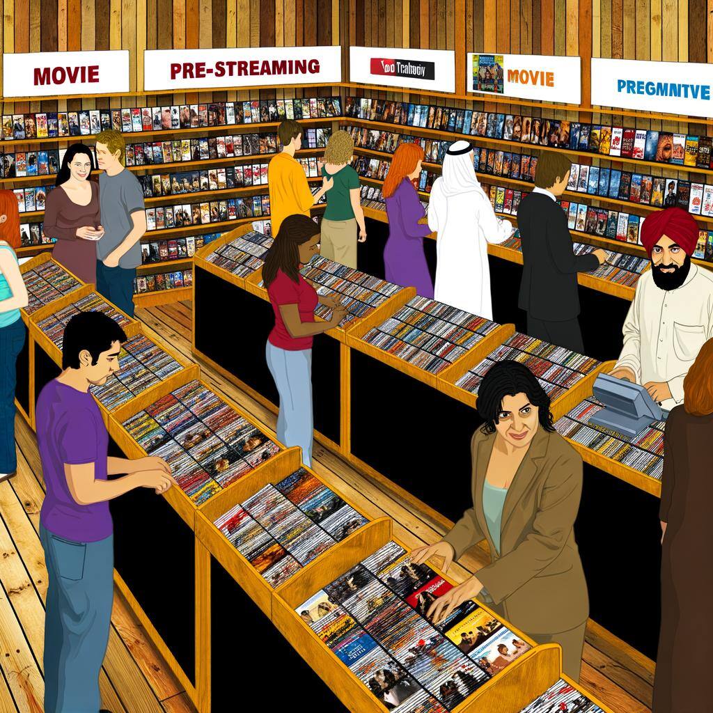 movie rental store