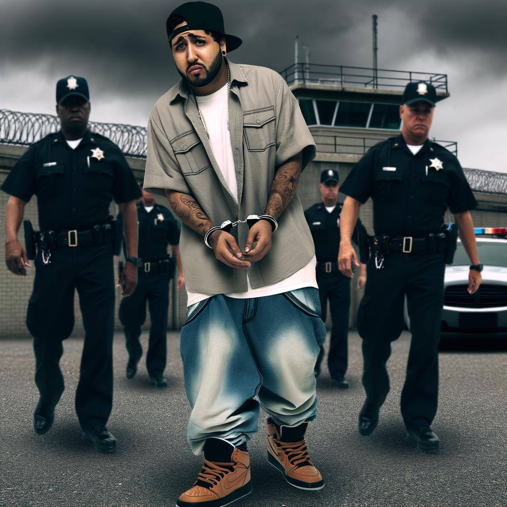 man in jail