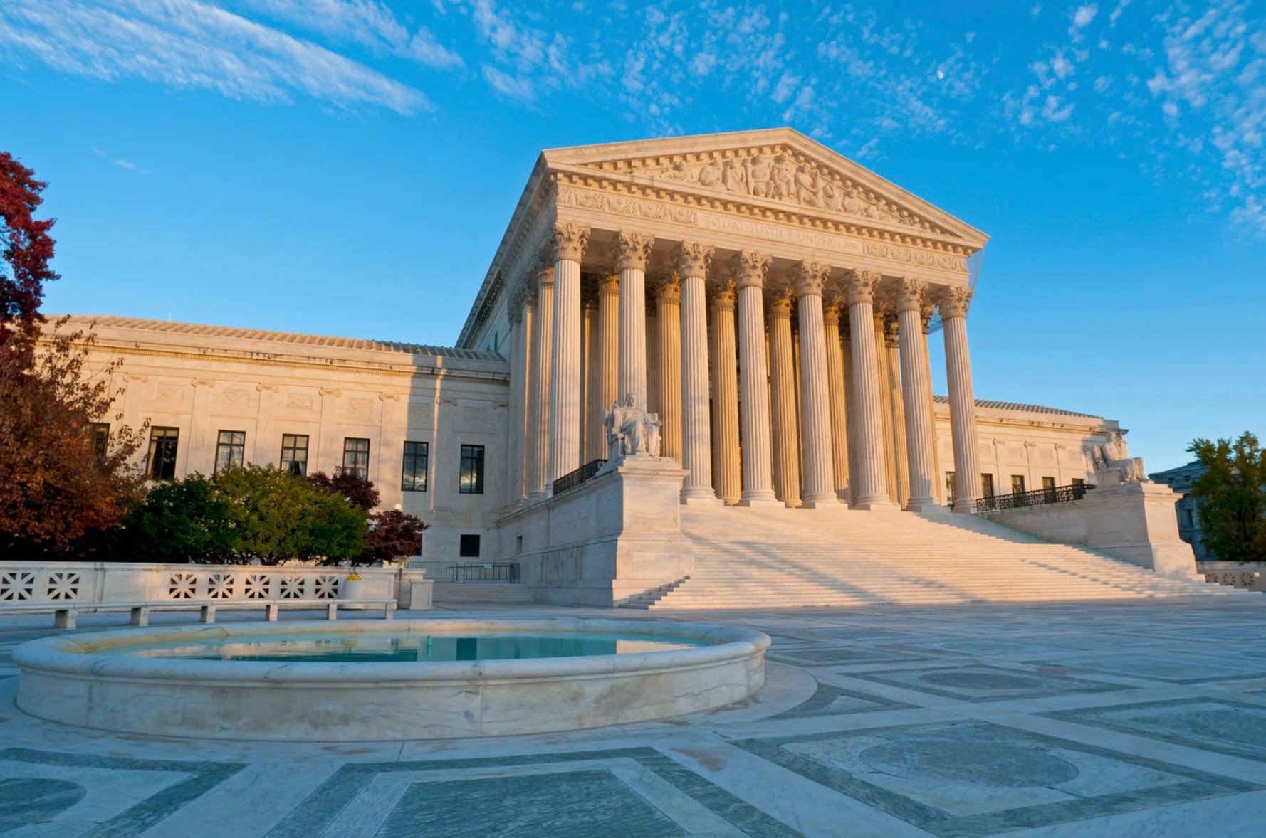 the anterior of the Supreme Court