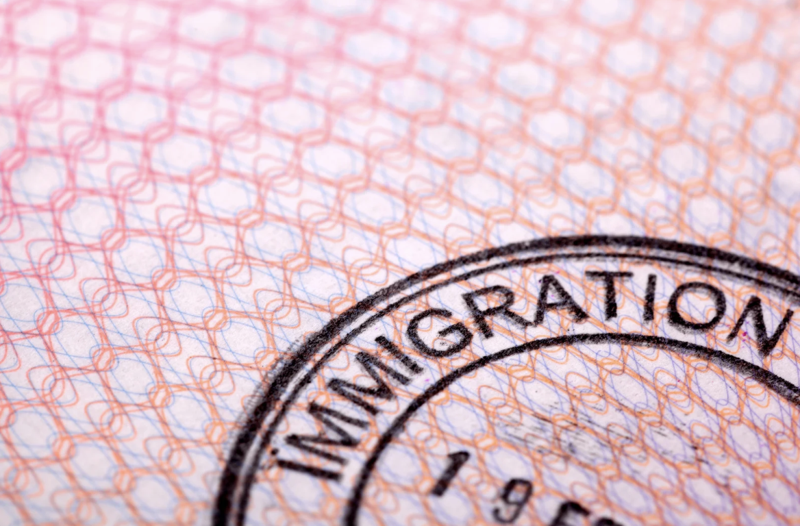 immigration passport stamp