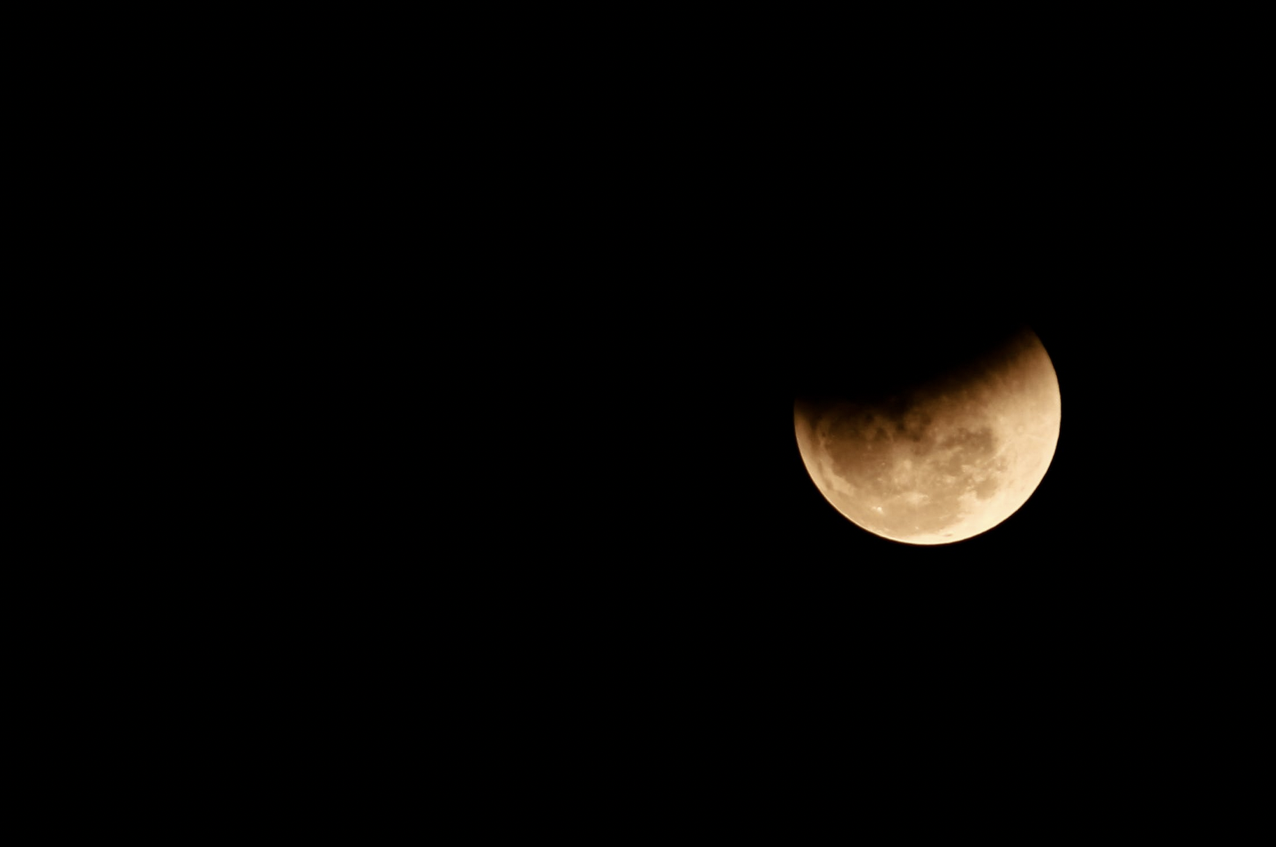 moon in sky