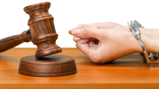 hands and a gavel