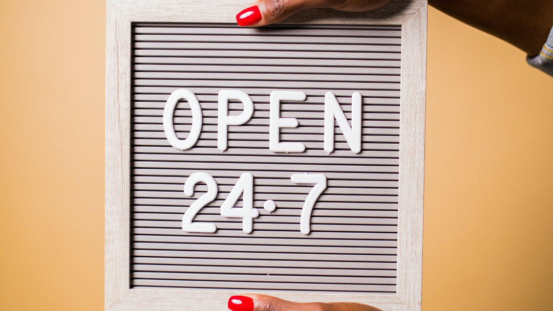open 24-7