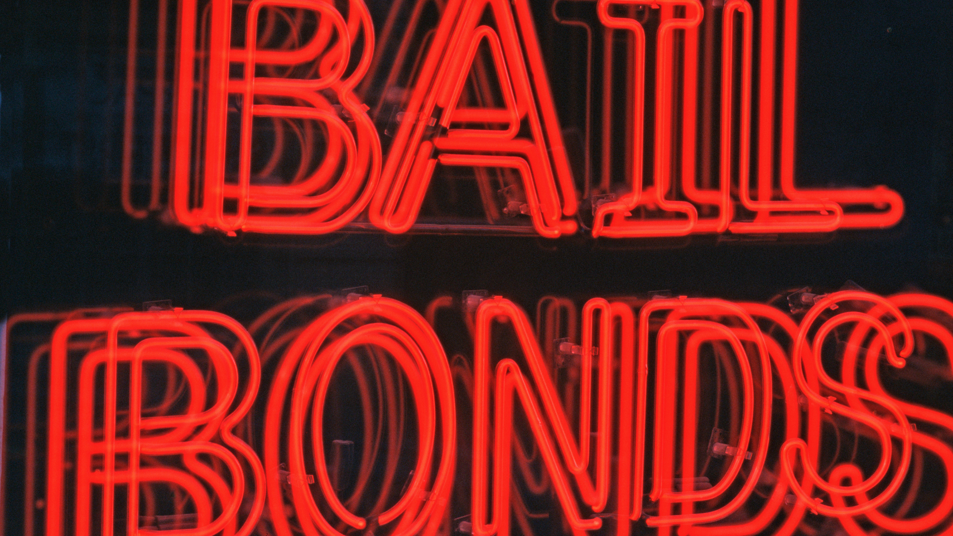 bail bond in LED lights