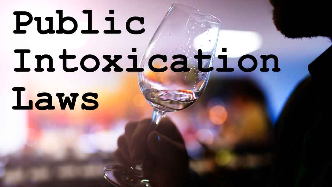 public intoxication laws man drinking at bar